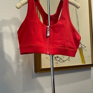 EleVen by Venus Williams Red Racerback Sports Bra